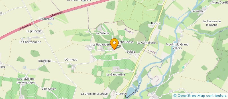 localisation de l'entreprise MONSIEUR TOMMY GUILLON  REUGNY