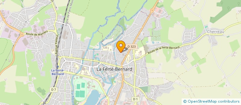 localisation de l'entreprise MONSIEUR TOMMY JACOB  LA FERTE-BERNARD