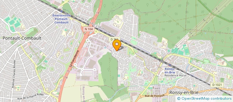 localisation de l'entreprise MONSIEUR TOMMY JEAN  ROISSY-EN-BRIE