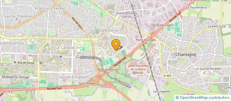 localisation de l'entreprise MONSIEUR TOMMY JUIN  RENNES