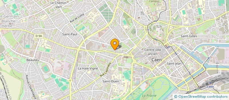 localisation de l'entreprise MONSIEUR TOMMY LANGLOIS à CAEN
