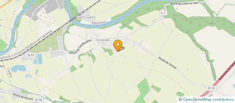 localisation de l'entreprise MONSIEUR TOMMY MALAPLATE  LOUPIAC