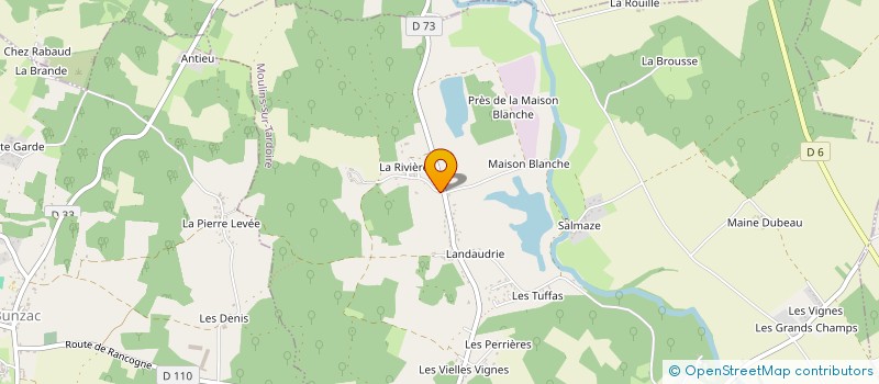 localisation de l'entreprise MONSIEUR TOMMY MARTINEAU à MOULINS-SUR-TARDOIRE