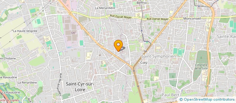 localisation de l'entreprise MONSIEUR TOMMY PASCAL  SAINT-CYR-SUR-LOIRE