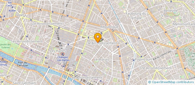 localisation de l'entreprise MONSIEUR TOMMY PETERSEN  PARIS