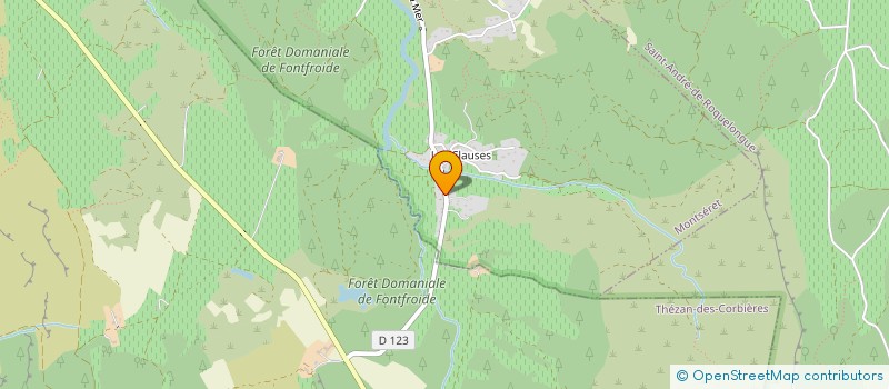 localisation de l'entreprise MONSIEUR TOMMY PINOIS  MONTSERET