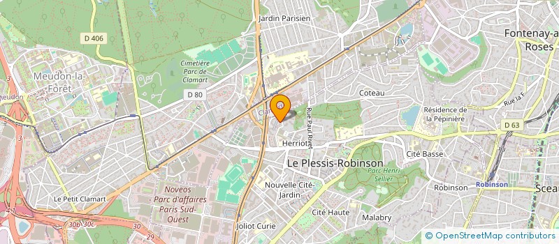 localisation de l'entreprise MONSIEUR TOMMY RANDRIAMANANTENA  LE PLESSIS-ROBINSON