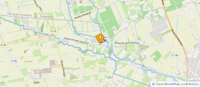 localisation de l'entreprise MONSIEUR TOMMY SANTAMARIA  VELLERON