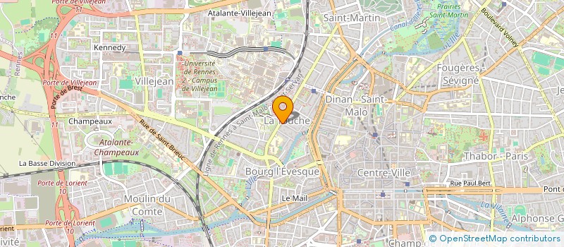 localisation de l'entreprise MONSIEUR TOMMY SIORAK  RENNES