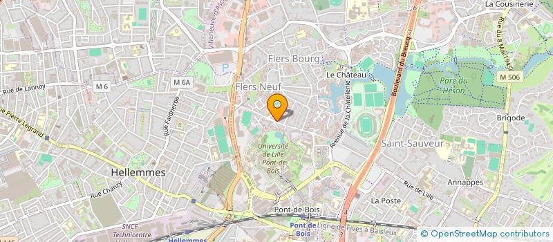 localisation de l'entreprise MONSIEUR TOMMY TOUSSAINT  VILLENEUVE-D'ASCQ