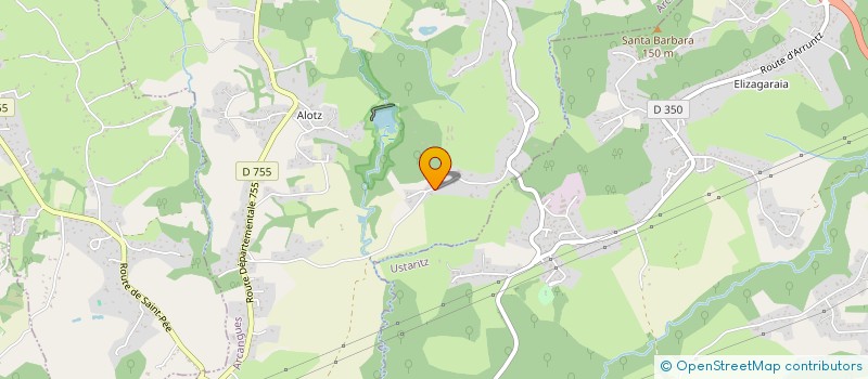 localisation de l'entreprise MONSIEUR TOMMY VETTOR  ARCANGUES