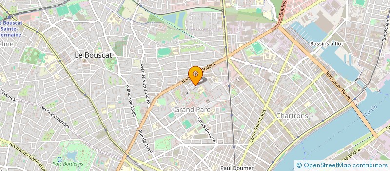 localisation de l'entreprise MONSIEUR TOMMY VISSENBERG  BORDEAUX