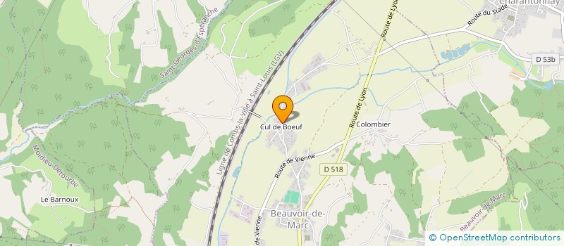 localisation de l'entreprise MONSIEUR TOMMY ZIELINSKI  BEAUVOIR-DE-MARC