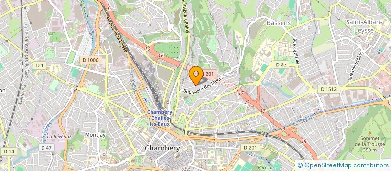 localisation de l'entreprise MONSIEUR TOMORR PETKU  CHAMBERY