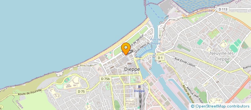 localisation de l'entreprise MONSIEUR TOMORR SHIRA  DIEPPE