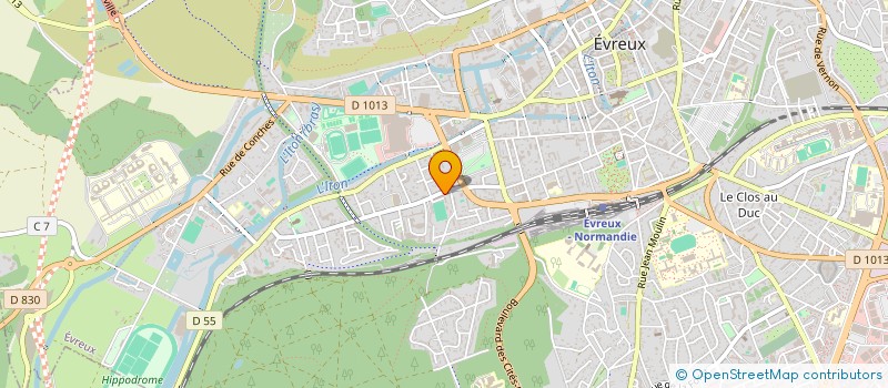 localisation de l'entreprise MONSIEUR TOMS STUGLIS  EVREUX