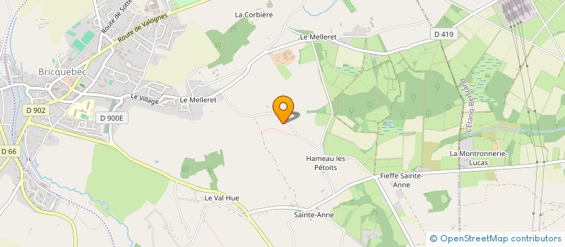 localisation de l'entreprise MONSIEUR TOMY AIMARD  BRICQUEBEC-EN-COTENTIN