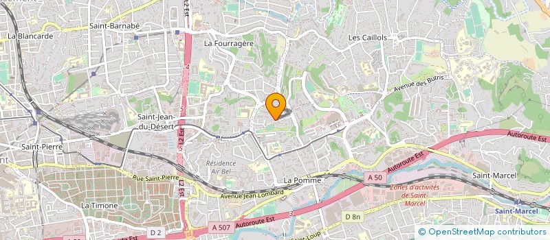 localisation de l'entreprise MONSIEUR TOMY AROCAS à MARSEILLE
