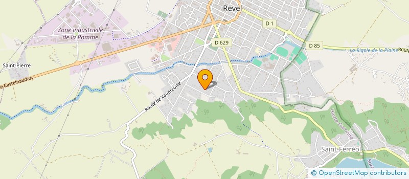 localisation de l'entreprise MONSIEUR TOMY BOUCHART  REVEL