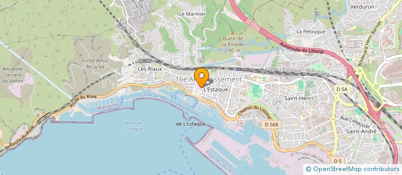 localisation de l'entreprise MONSIEUR TOMY COMMIER  MARSEILLE