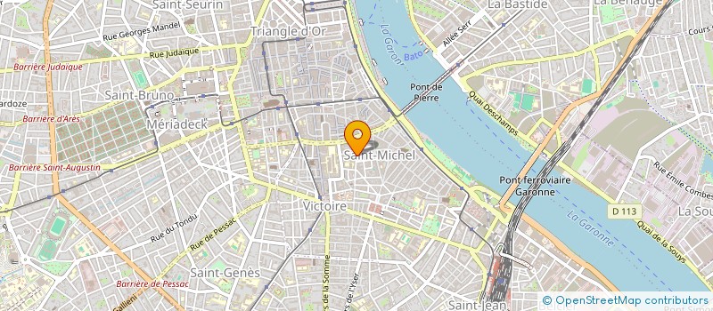 localisation de l'entreprise MONSIEUR TOMY HOAREAU  BORDEAUX