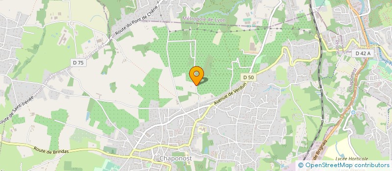 localisation de l'entreprise MONSIEUR TOMY-LEE CAULMILONE  CHAPONOST