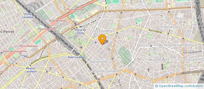 localisation de l'entreprise MONSIEUR TONG UN à PARIS