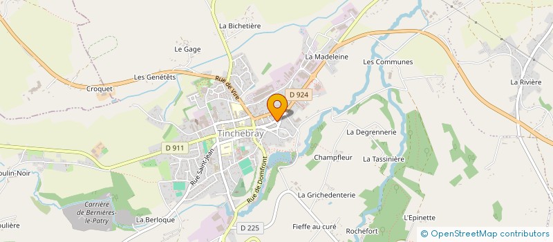 localisation de l'entreprise MONSIEUR TONG ZHU à TINCHEBRAY-BOCAGE