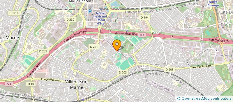 localisation de l'entreprise MONSIEUR TONGALAFATRA SAJY  NOISY-LE-GRAND