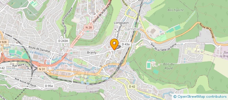 localisation de l'entreprise MONSIEUR TONI-ADI BARANGA à DARNETAL