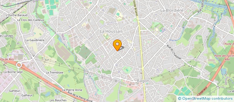 localisation de l'entreprise MONSIEUR TONI BARS  REZE