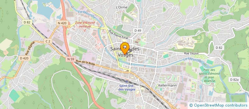 localisation de l'entreprise MONSIEUR TONI CLEMENT  NANCY