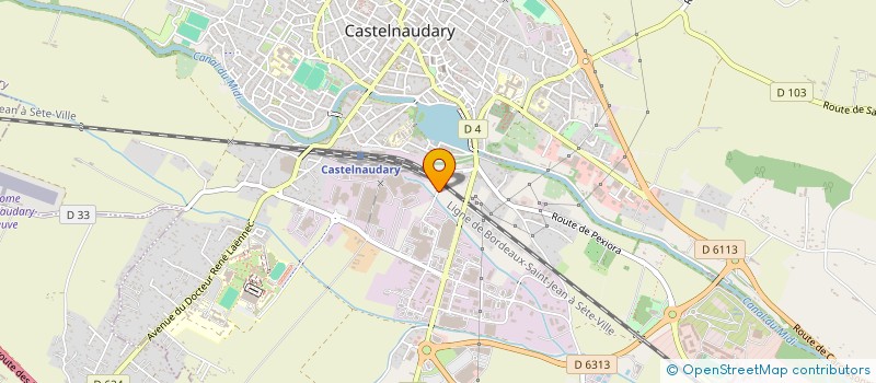 localisation de l'entreprise MONSIEUR TONI DA COSTA  CASTELNAUDARY