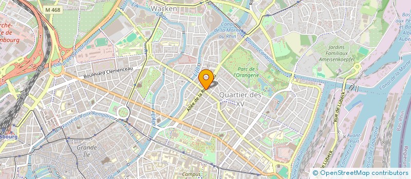 localisation de l'entreprise MONSIEUR TONI DI PALO BURRONE à STRASBOURG