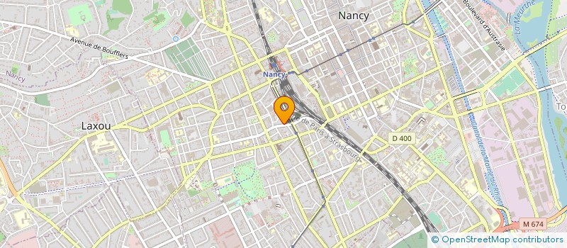 localisation de l'entreprise MONSIEUR TONI GLAMCEVSKI  NANCY