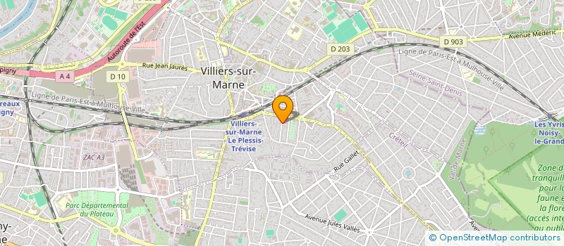 localisation de l'entreprise MONSIEUR TONI HAGE  VILLIERS-SUR-MARNE