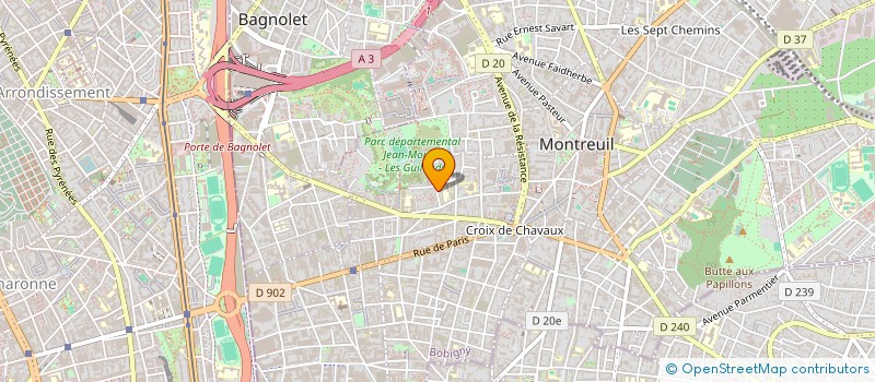 localisation de l'entreprise MONSIEUR TONI HEIBEL à MONTREUIL