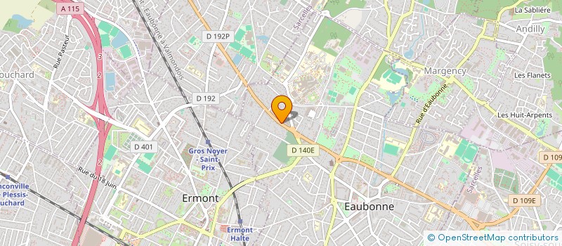 localisation de l'entreprise MONSIEUR TONI MACHADO GONCALVES à EAUBONNE