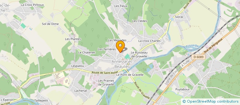 localisation de l'entreprise MONSIEUR TONI MARQUES LOPES  ANNESSE-ET-BEAULIEU