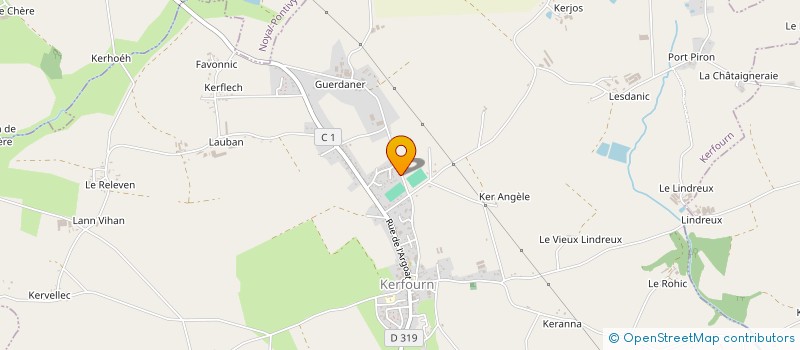 localisation de l'entreprise MONSIEUR TONI MOLINARO  KERFOURN