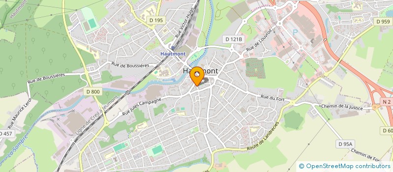 localisation de l'entreprise MONSIEUR TONI NALDI  HAUTMONT