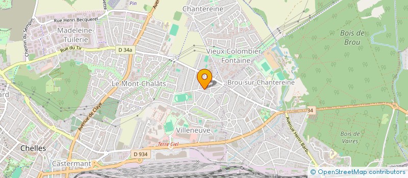 localisation de l'entreprise MONSIEUR TONI SCANU à CHELLES