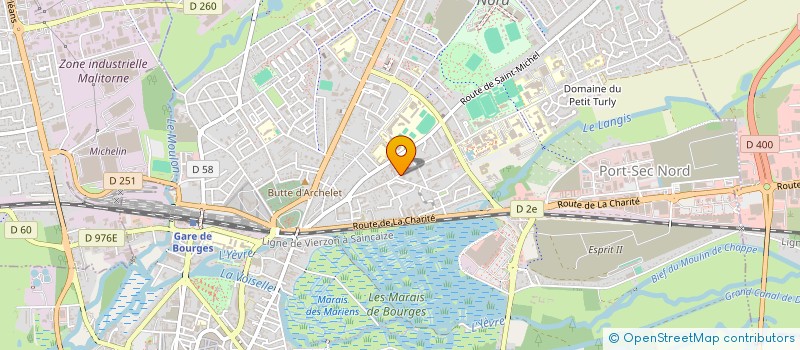 localisation de l'entreprise MONSIEUR TONIN LUCHESI  BOURGES