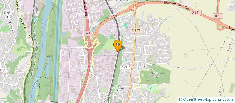 localisation de l'entreprise MONSIEUR TONINO AMALLA  FEYZIN