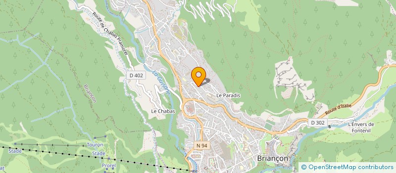 localisation de l'entreprise MONSIEUR TONINO ASCHETTINO à BRIANCON