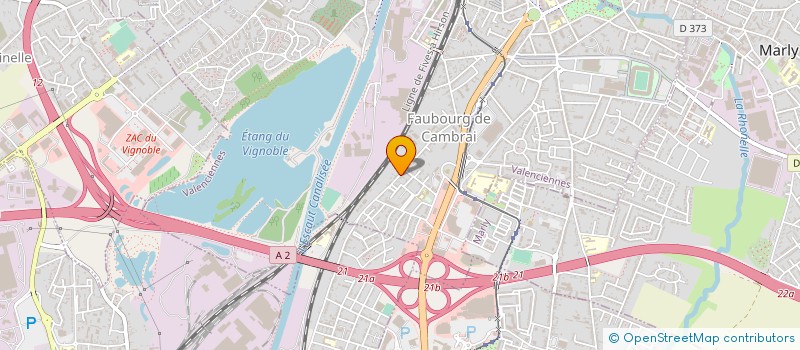 localisation de l'entreprise MONSIEUR TONINO LEVEQUE à VALENCIENNES