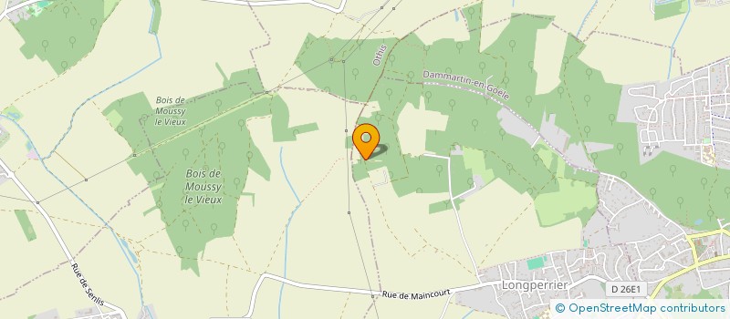 localisation de l'entreprise MONSIEUR TONINO PETIT  LONGPERRIER