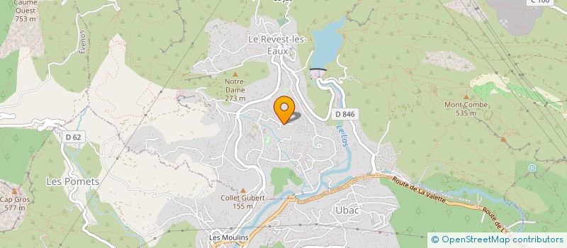 localisation de l'entreprise MONSIEUR TONINO PIZZIMENTI  LE REVEST-LES-EAUX