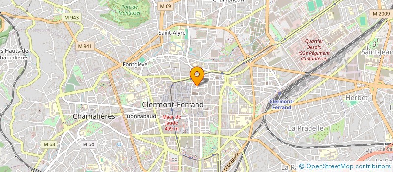 localisation de l'entreprise MONSIEUR TONIO HORN  CLERMONT-FERRAND