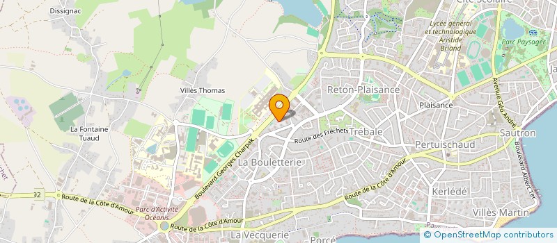 localisation de l'entreprise MONSIEUR TONITO MENDY à SAINT-NAZAIRE